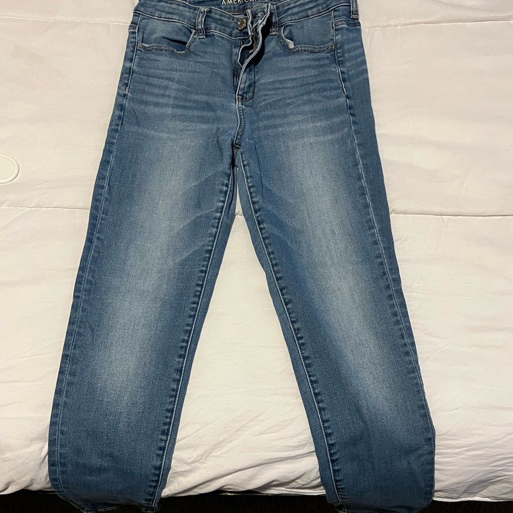 American Eagle hi-rise jeggings Size 10